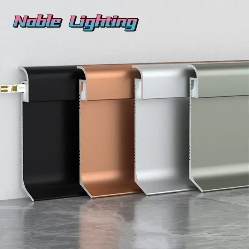 Black Aluminum Skirting Light