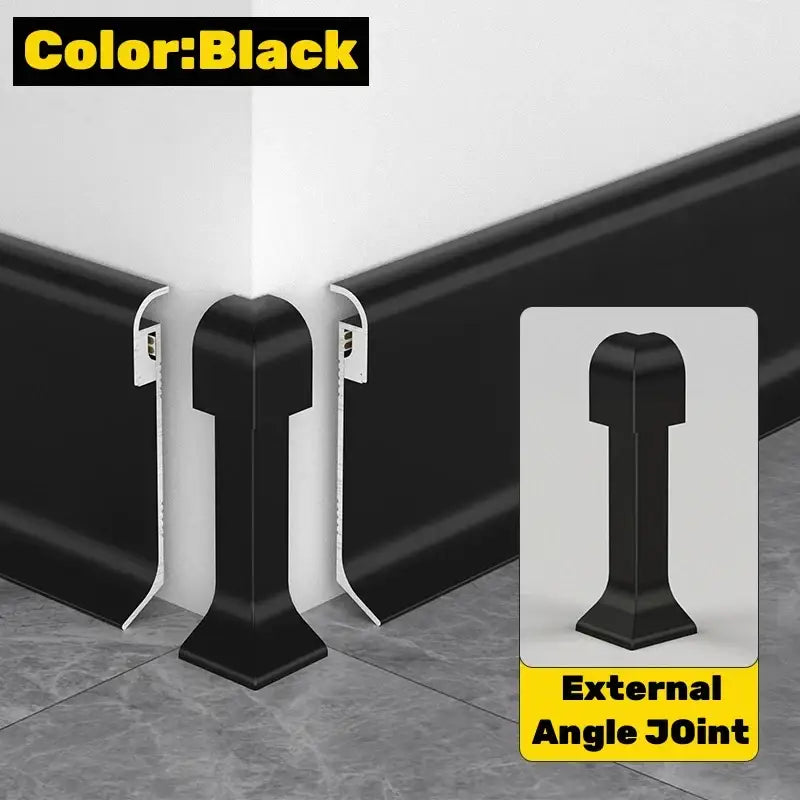 Black Aluminum Skirting Light
