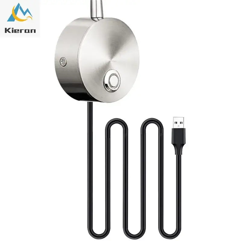 Silver Snake Wall Lamp