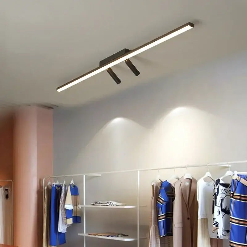 Black LED Spotlight Lamp For Hotel Halls