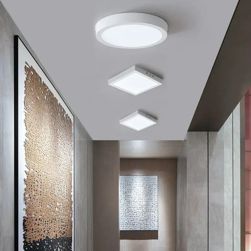 White Square LED Light