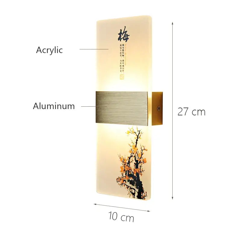 Plum Blossom LED Wall Lamp