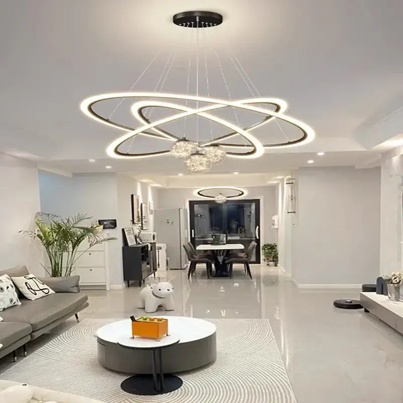 Black Star Chandelier Light