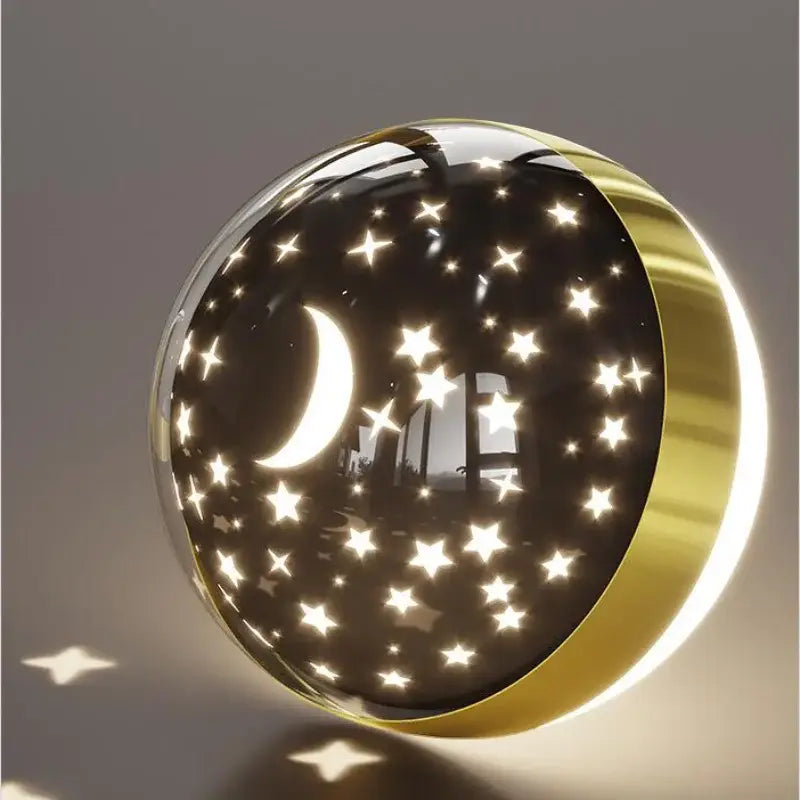 Gold Astronaut Star Light