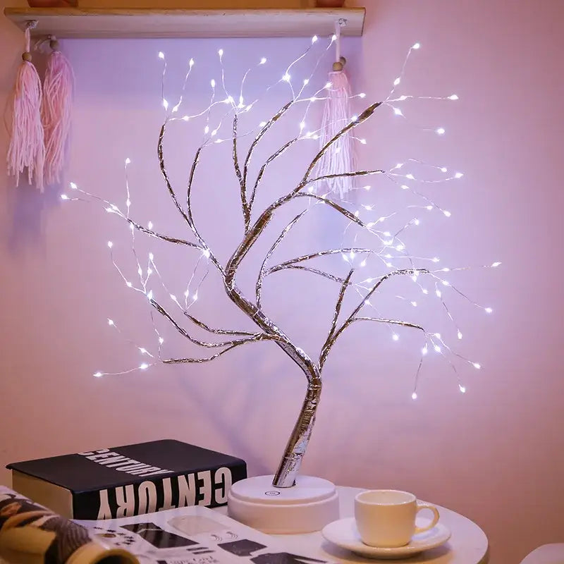 Silver Starry Table Lamp