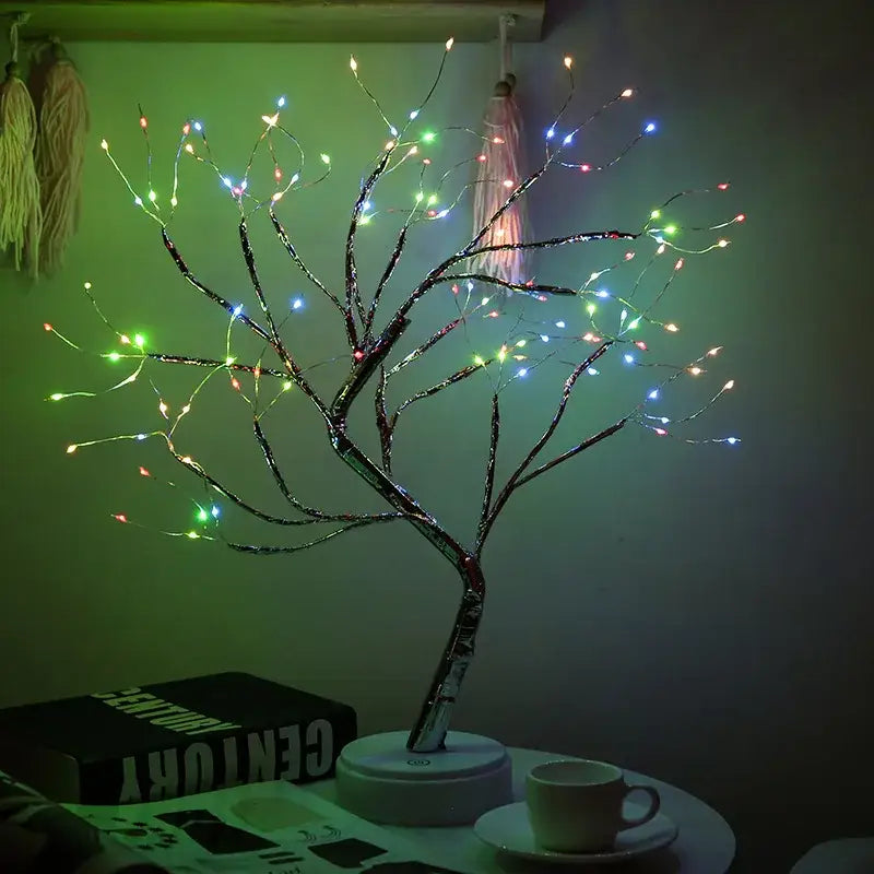 Silver Starry Table Lamp