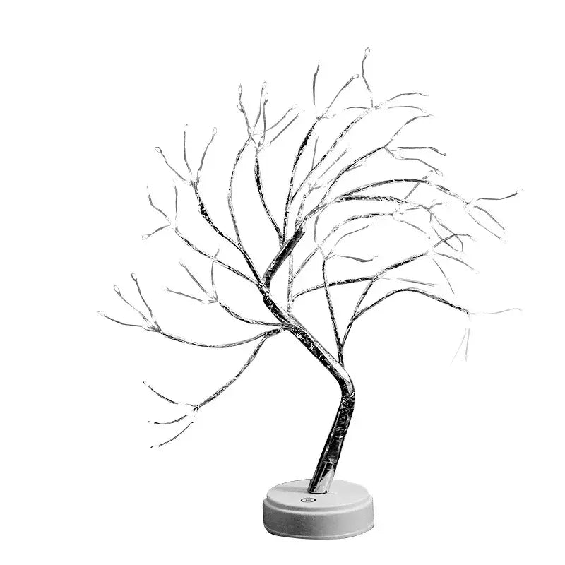 Silver Starry Table Lamp