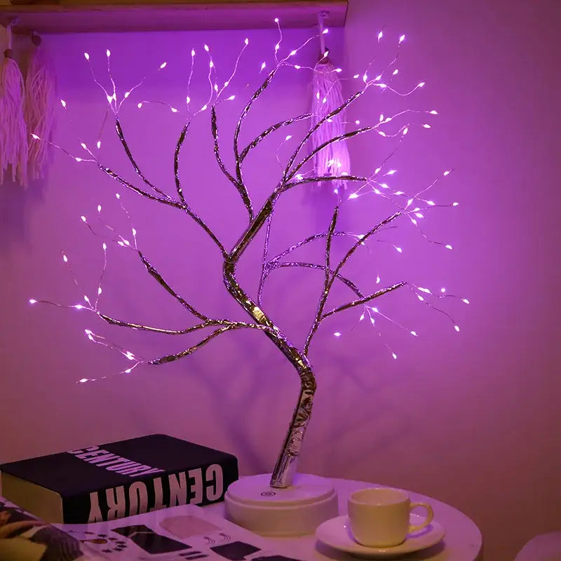 Silver Starry Table Lamp