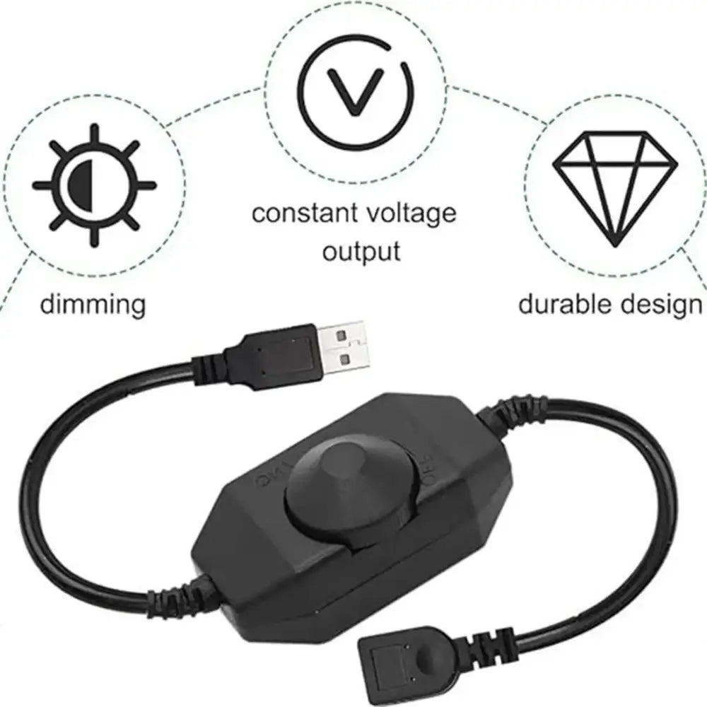 Black LED Strip Dimmer