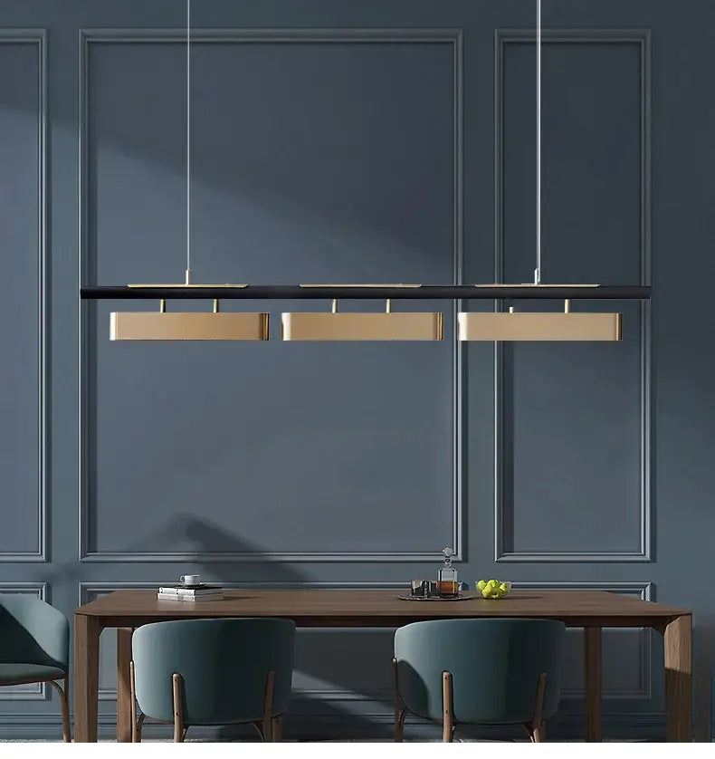 Black Gold LED Pendant