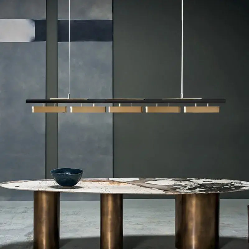 Black Gold LED Pendant