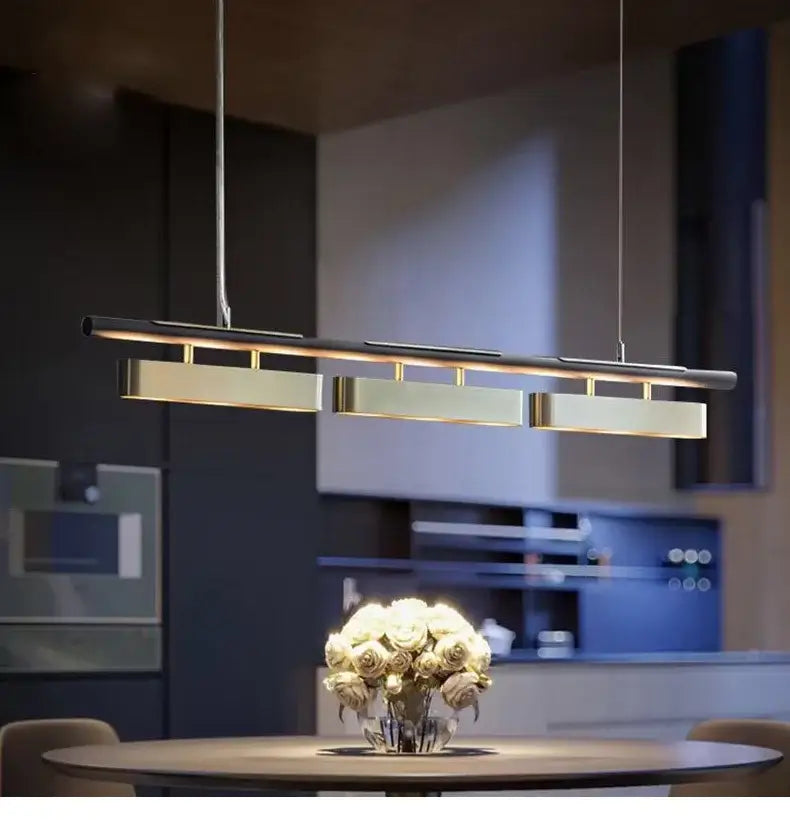 Black Gold LED Pendant