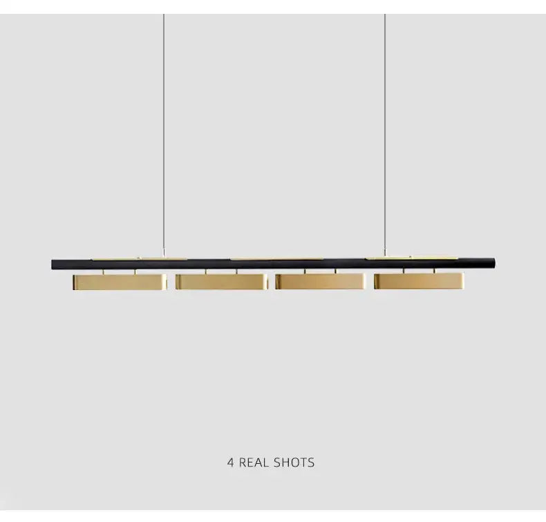 Black Gold LED Pendant