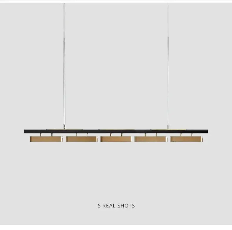 Black Gold LED Pendant