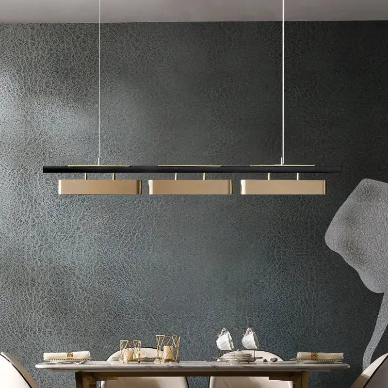 Black Gold LED Pendant