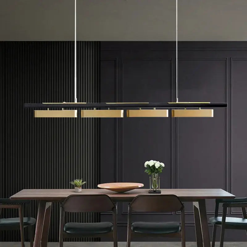 Black Gold LED Pendant