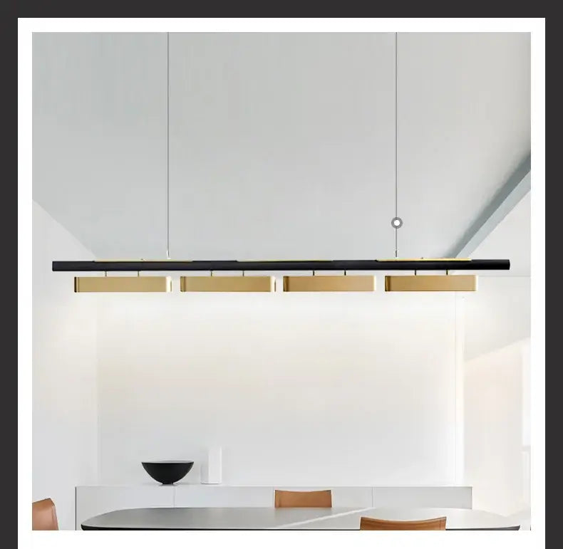 Black Gold LED Pendant