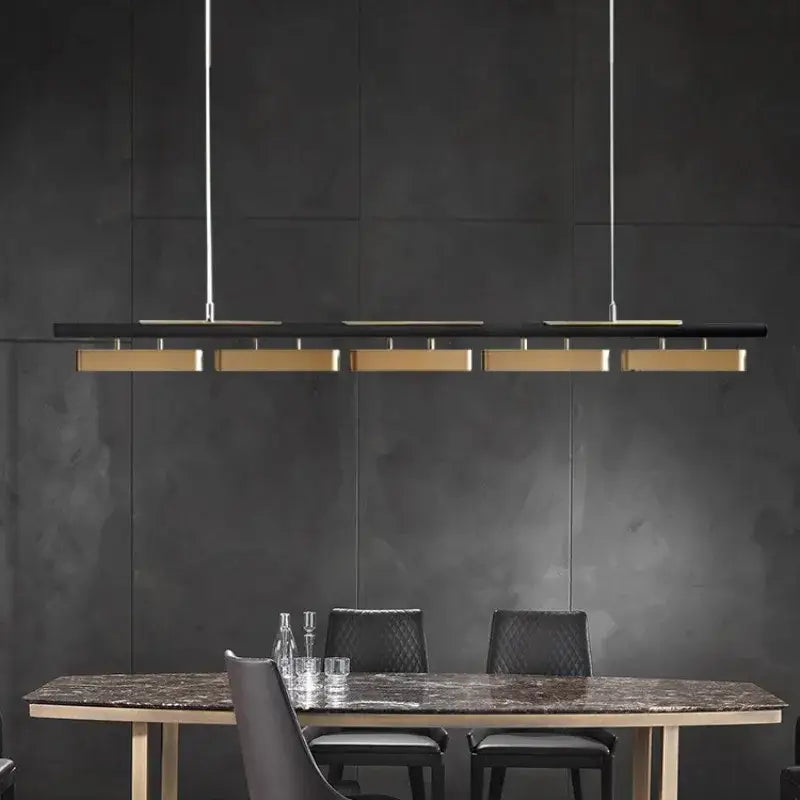 Black Gold LED Pendant