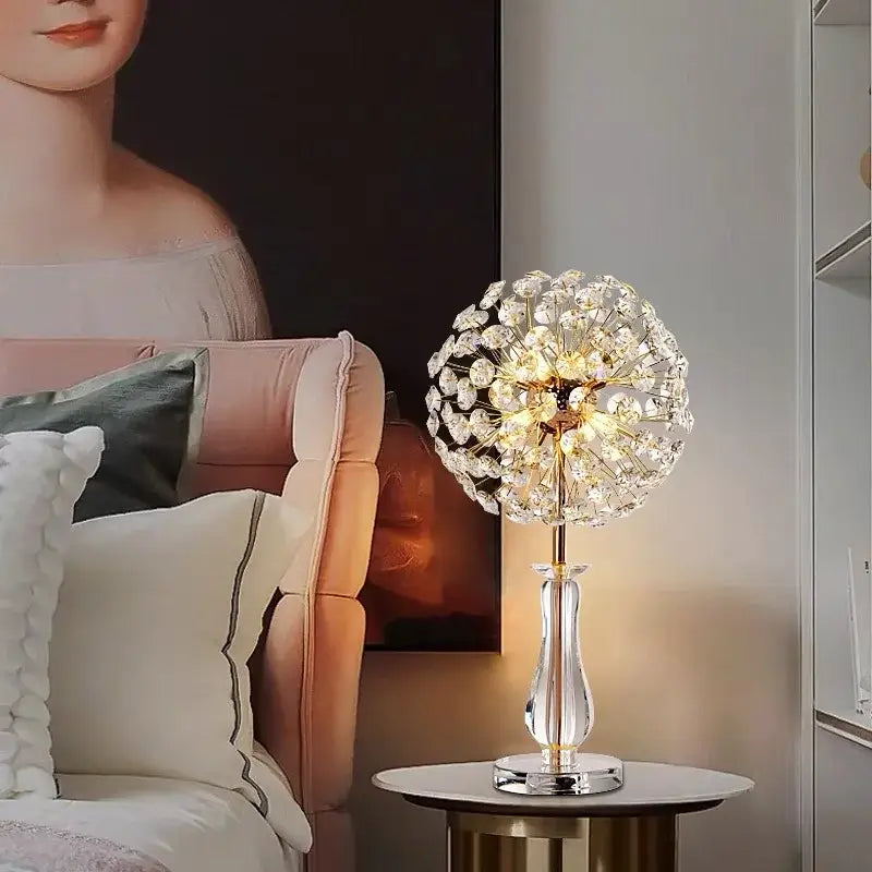 Gold Sunflower Floor Lamp