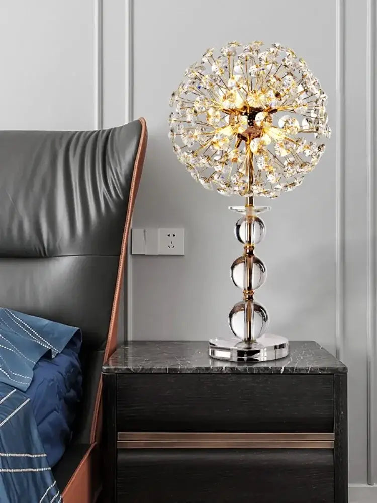 Gold Sunflower Floor Lamp