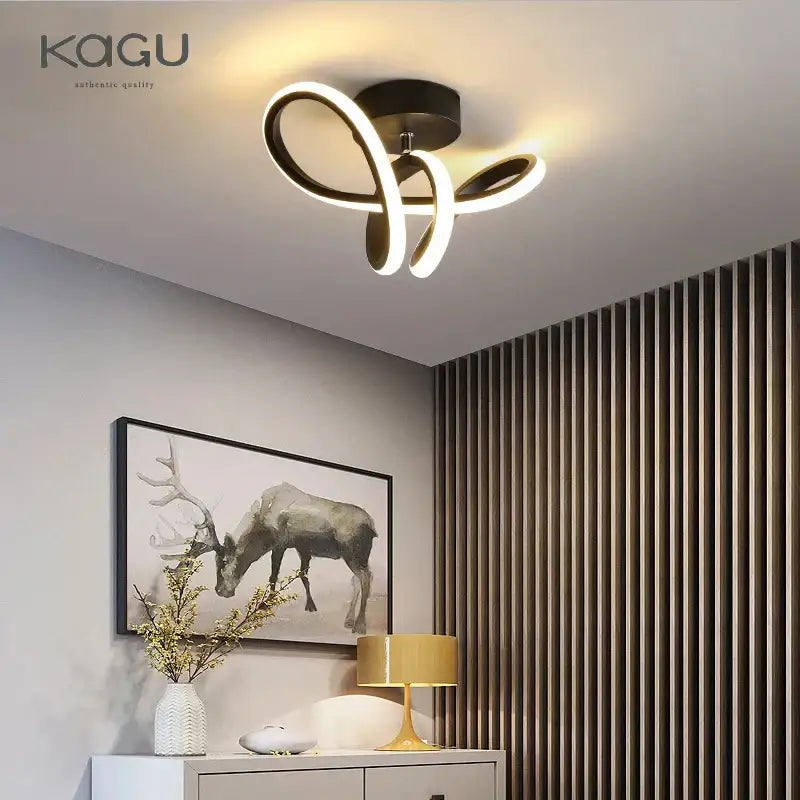 White Surface Ceiling Light