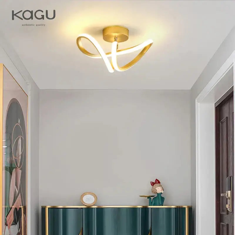 White Surface Ceiling Light