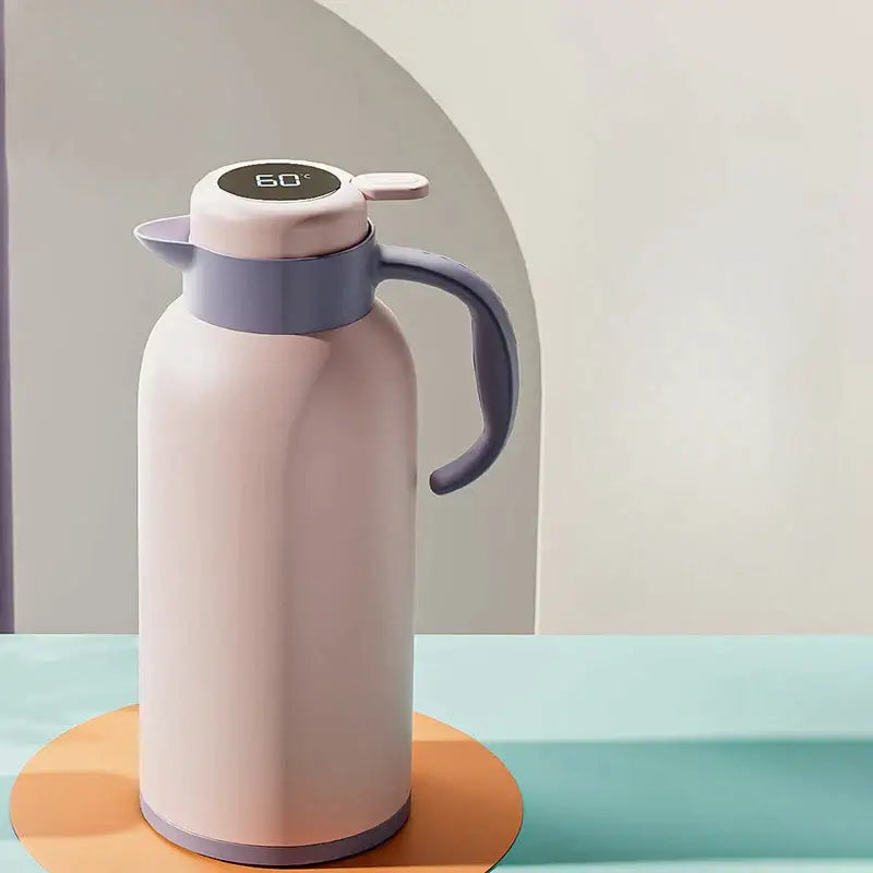 Gray LED Thermo Bottle