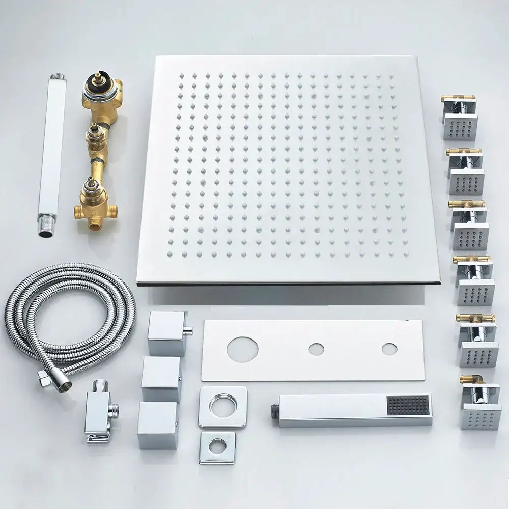 Chrome LED Shower Mixer