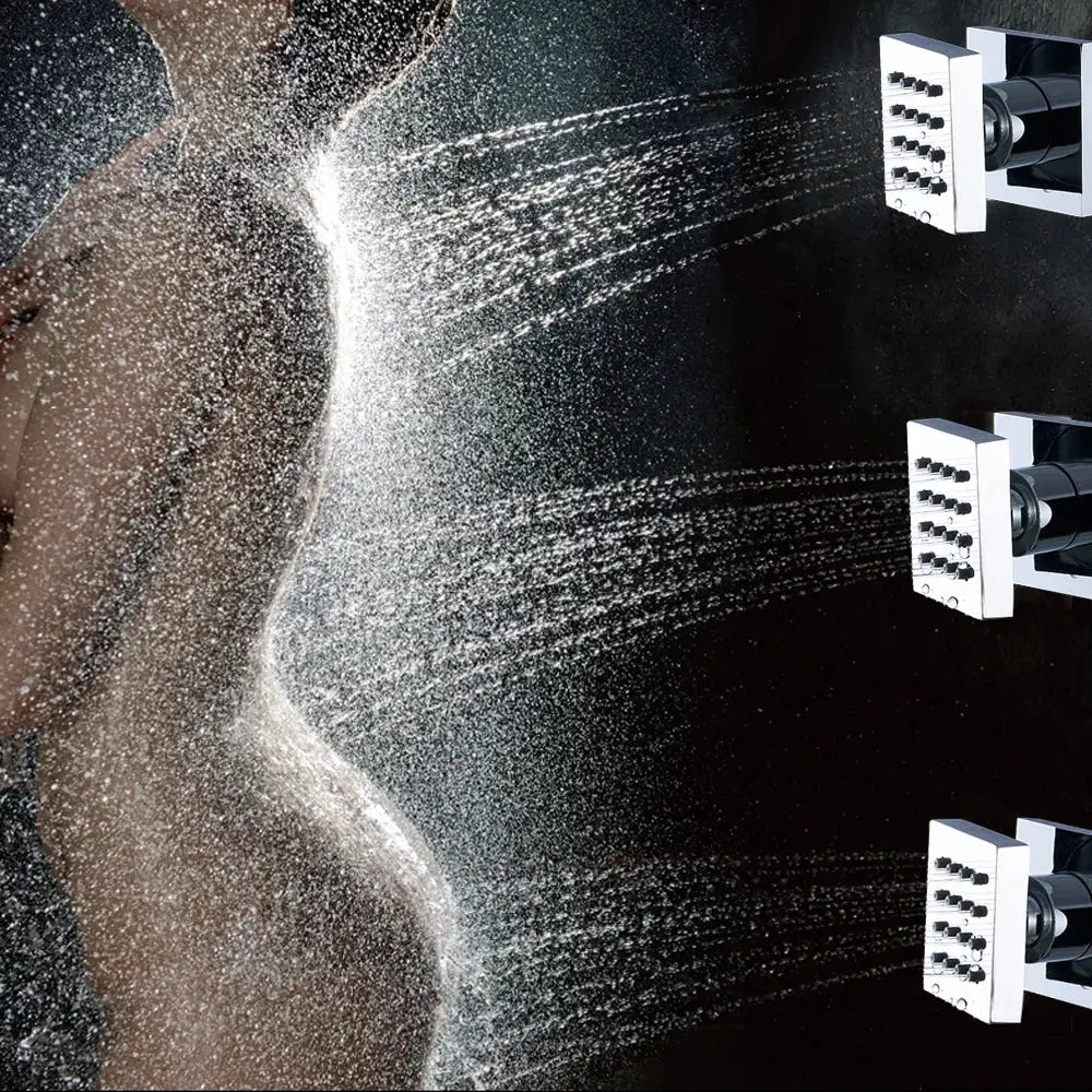 Chrome LED Shower Mixer