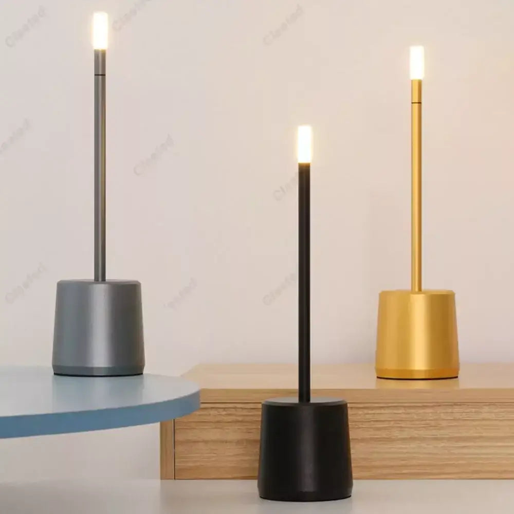 Silver Touch Table Lamp
