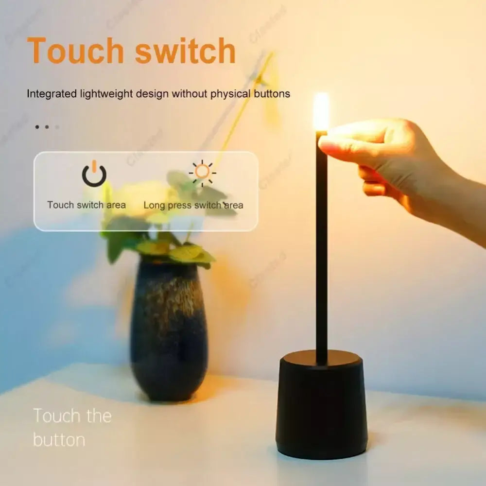 Silver Touch Table Lamp