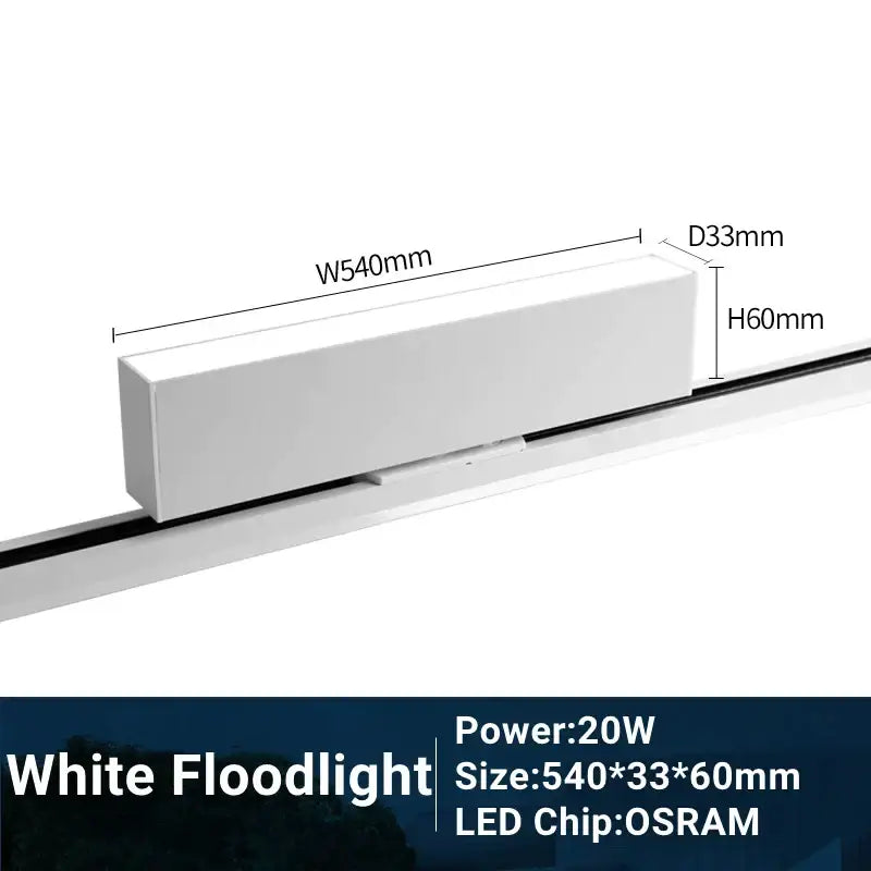 White Linear Track Light