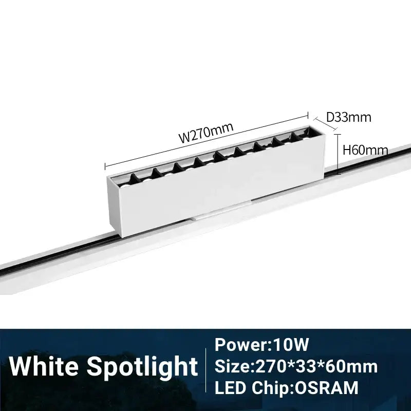 White Linear Track Light