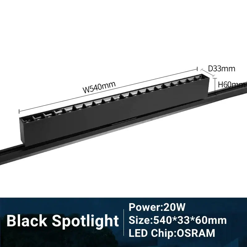 White Linear Track Light