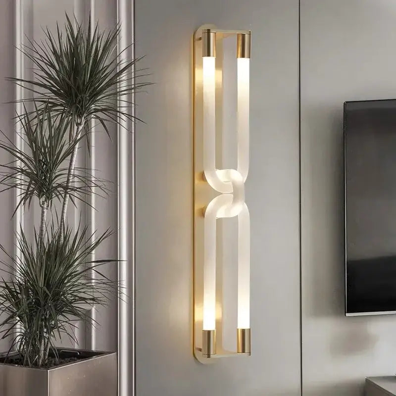 Gold Minimalist Wall Light