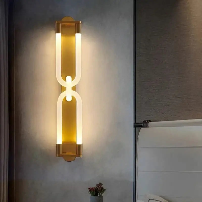 Gold Minimalist Wall Light