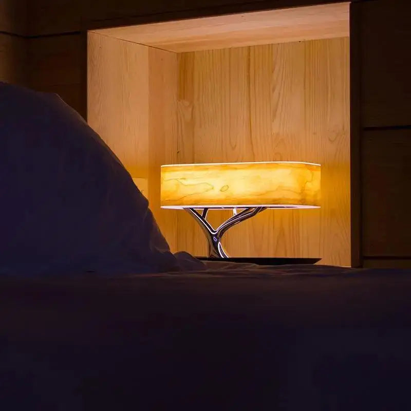 Amber Tree Table Lamp