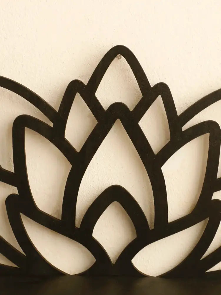 Black Metal Floating Shelf