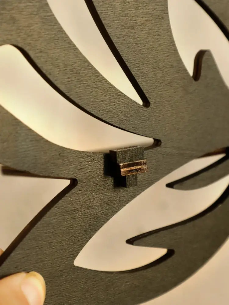 Black Metal Floating Shelf