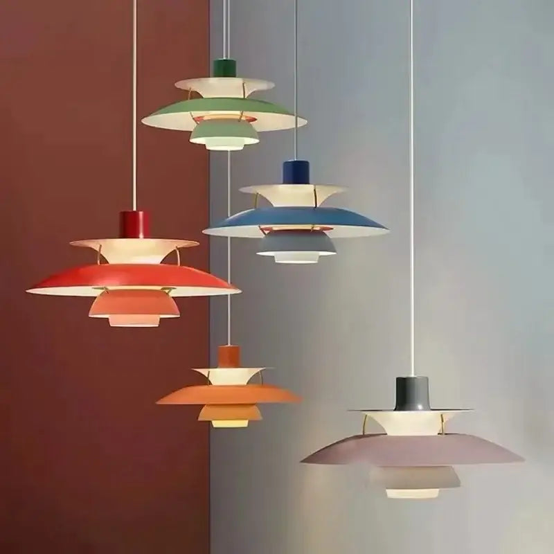 Layered LED Pendant Light