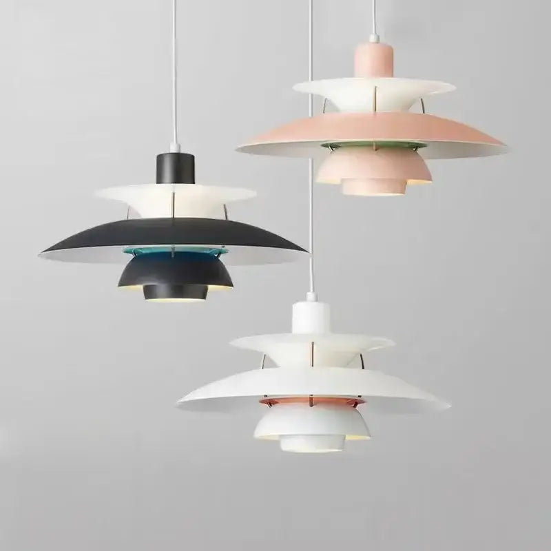 Layered LED Pendant Light