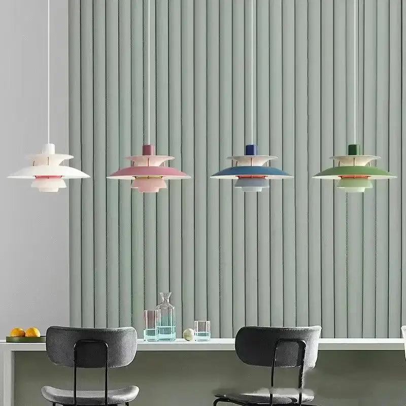 Layered LED Pendant Light