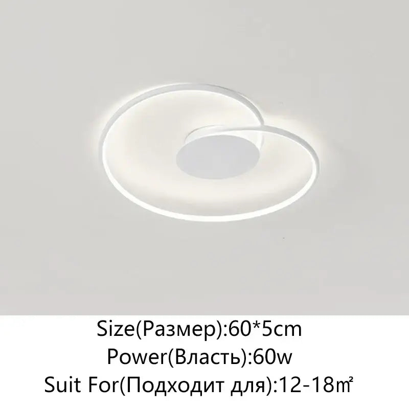 Black Love Ceiling Light