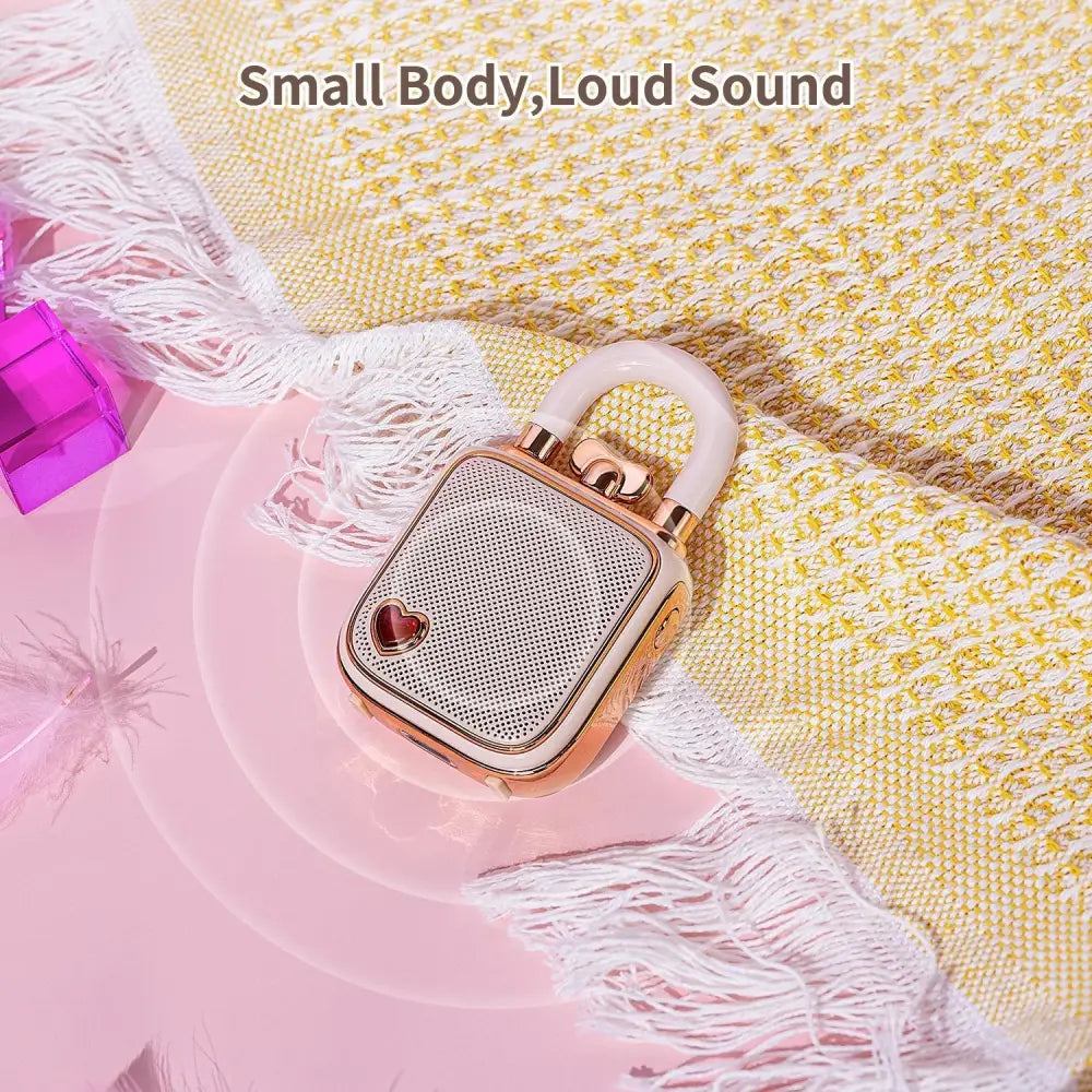 Rose Gold Bluetooth Speaker
