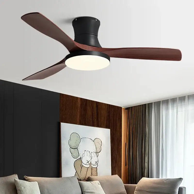 Green Wood Low Profile Fan