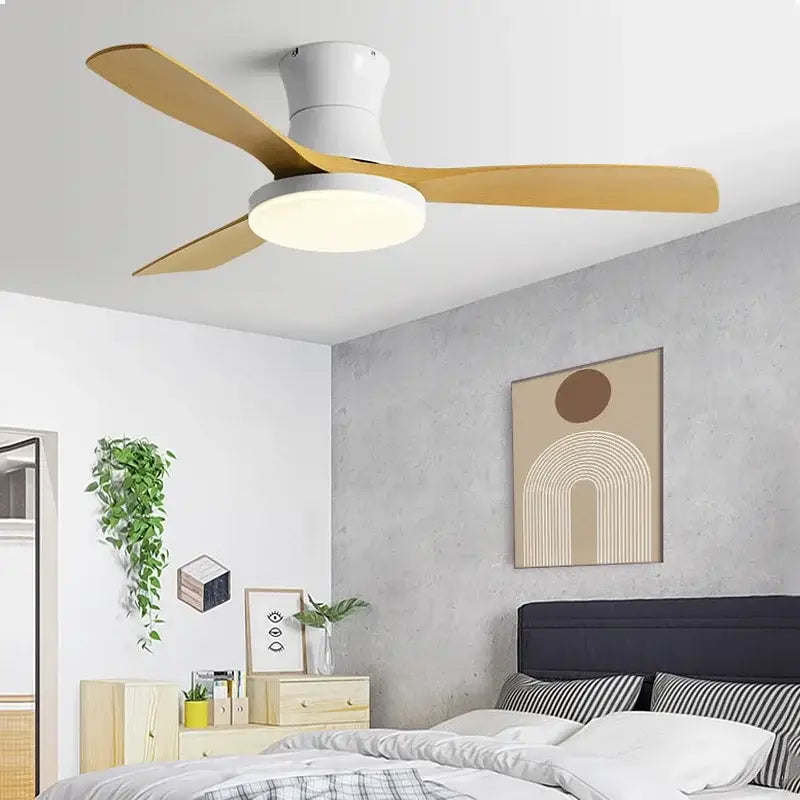 Green Wood Low Profile Fan