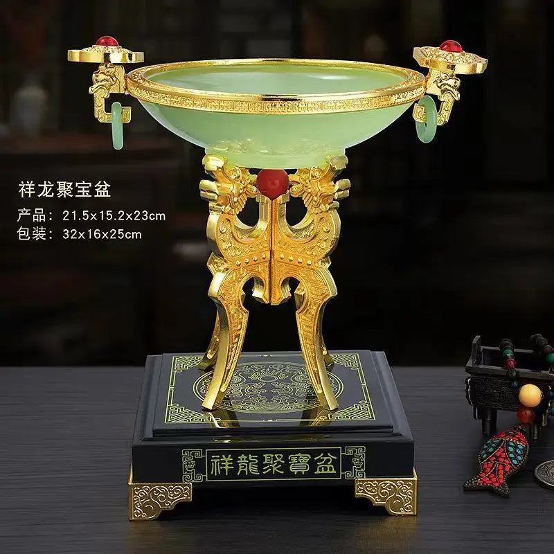 Jade Gold Flower Stand
