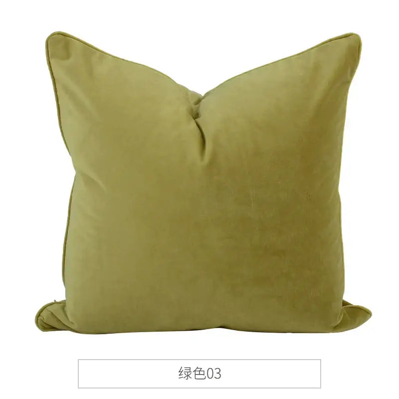 Teal Velvet Pillow Slipcover