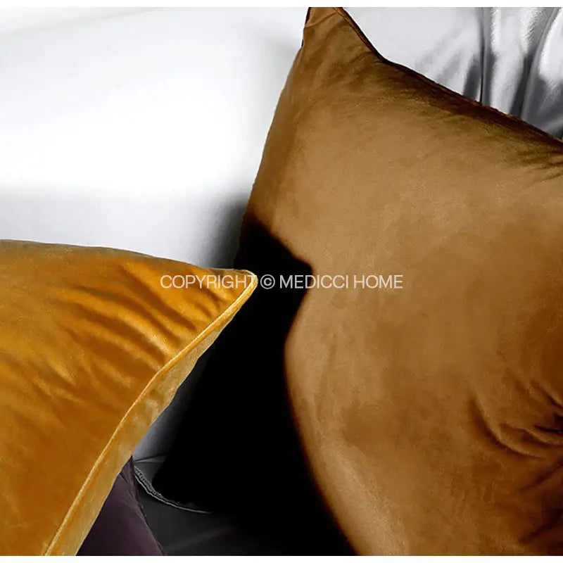 Teal Velvet Pillow Slipcover