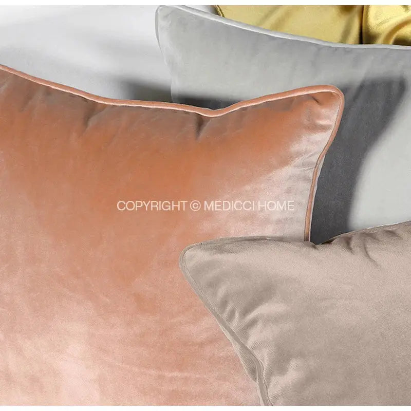 Teal Velvet Pillow Slipcover